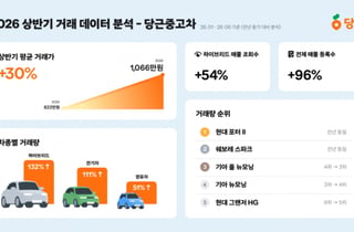 전기차·하이브리드 거래 2배로…당근중고차 평균 거래가 30% 뛰었다