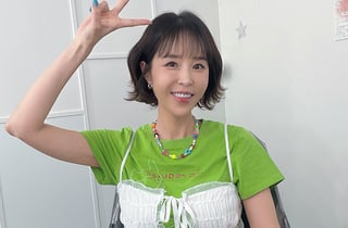 "제가 한화 팬이라…" kt 시구 거절한 신지, 뜻밖의 논란
