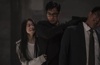 '김부장' 소지섭, 부성애 폭발...겁에 질린 서수민 다독이며 경계
