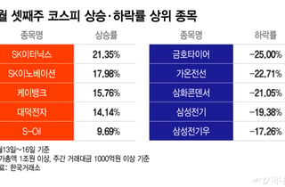 'S7'도 우수수…매일 사이드카 울린 하락장서 오른 종목은?[김근희의 증시랩업]