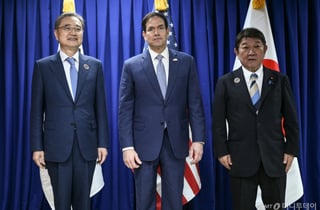 보름 만에 또 만난 한미일…남중국해 대응부터 '북중러' 견제까지
