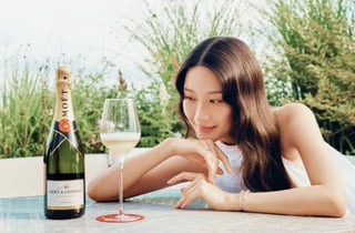 모엣 & 샹동, 문가영과 여름 라이프스타일 캠페인 성료