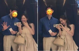 "정신 나갔나, 왜 올렸지"…'돌싱' 아옳이, 훤칠한 남자친구 깜짝 공개