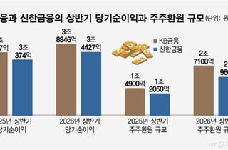KB·신한금융, 상반기 역대최대 실적… 증시호황에 '덩실덩실'