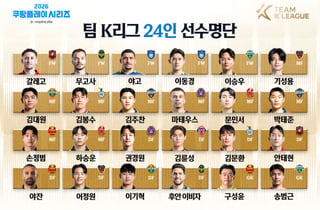 '이승우·기성용·손정범 발탁' 맨시티와 맞붙을 팀 K리그 24인 명단 공개 [공식발표]