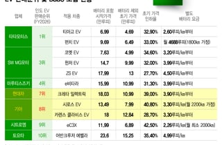 배터리 덜어내자 전기차 가격 40%↓…현대차그룹 인도 EV 공략 가속화