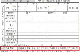 "애도 없는데 지금 결정하라고?" 신혼부부 당황…혼인신고서 질문 뭐길래