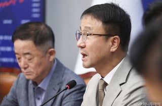 민주당 "尹 선거법 위반 1심, 추악한 거짓에 法 철퇴내린 것"