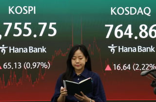코스피 6755.75 반등 마감…개인·기관 '쌍끌이 매수'