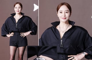 '7000만원대' 시계 두른 김혜수, 숏팬츠 입고 뽐낸 각선미 '감탄'