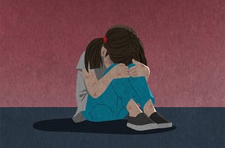 "아빠가 절 죽이려 해요"…순찰차 세운 11세 소녀, 다리엔 멍자국