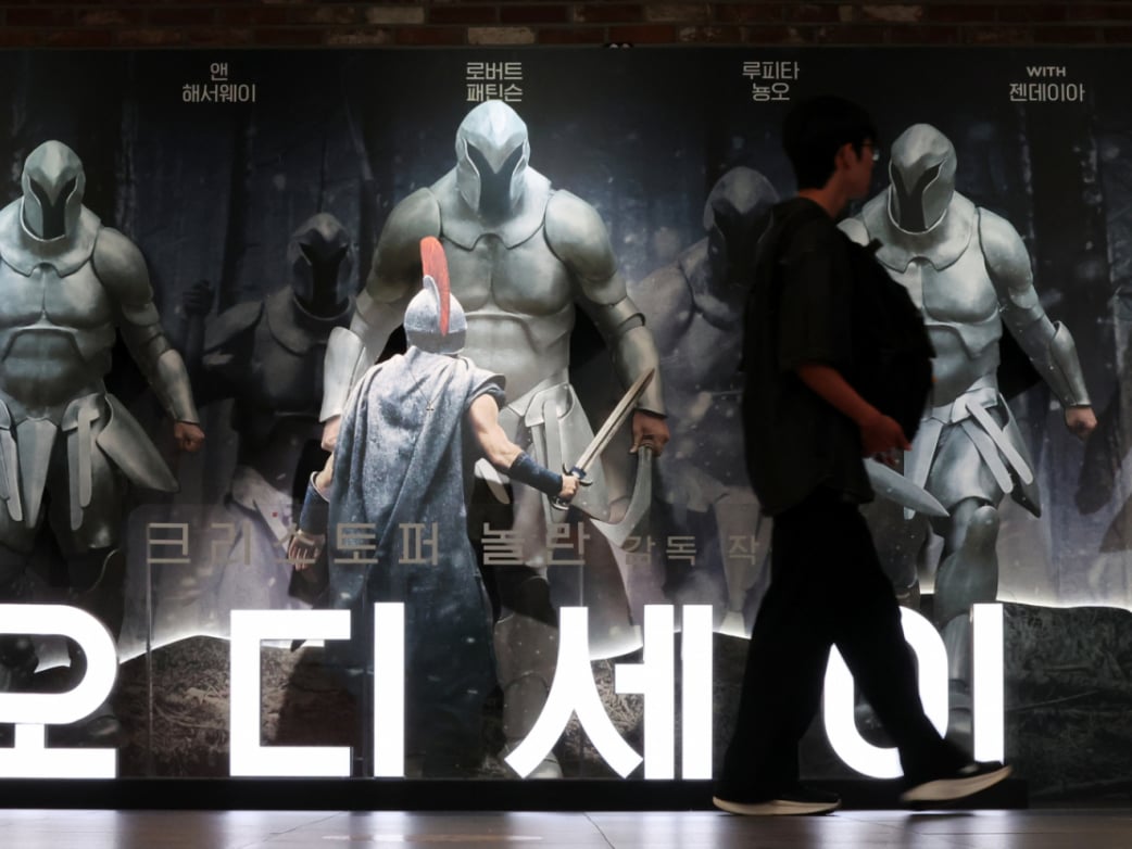 실제 바다에서 진행된 촬영 현장