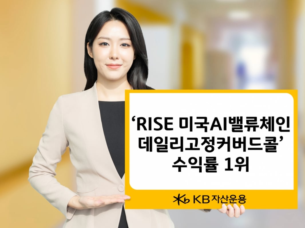 RISE 미국AI밸류체인데일리고정커버드콜, 같은 유형 수익률 1위 - 머니투데이