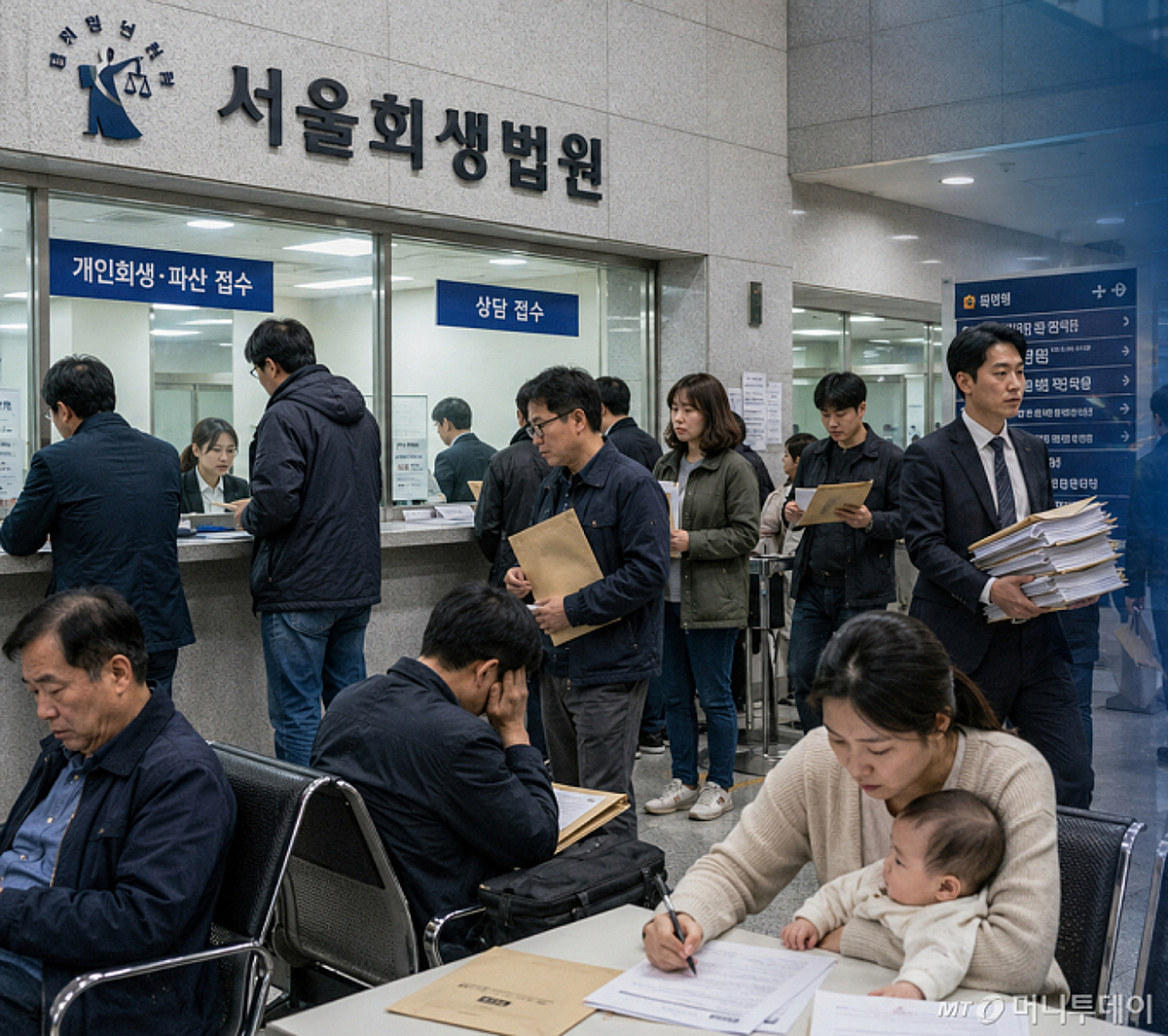 증시 축포 쏠 때 2000년생 회생법원으로…돈 벌어 갚아도 '밑 빠진 독'