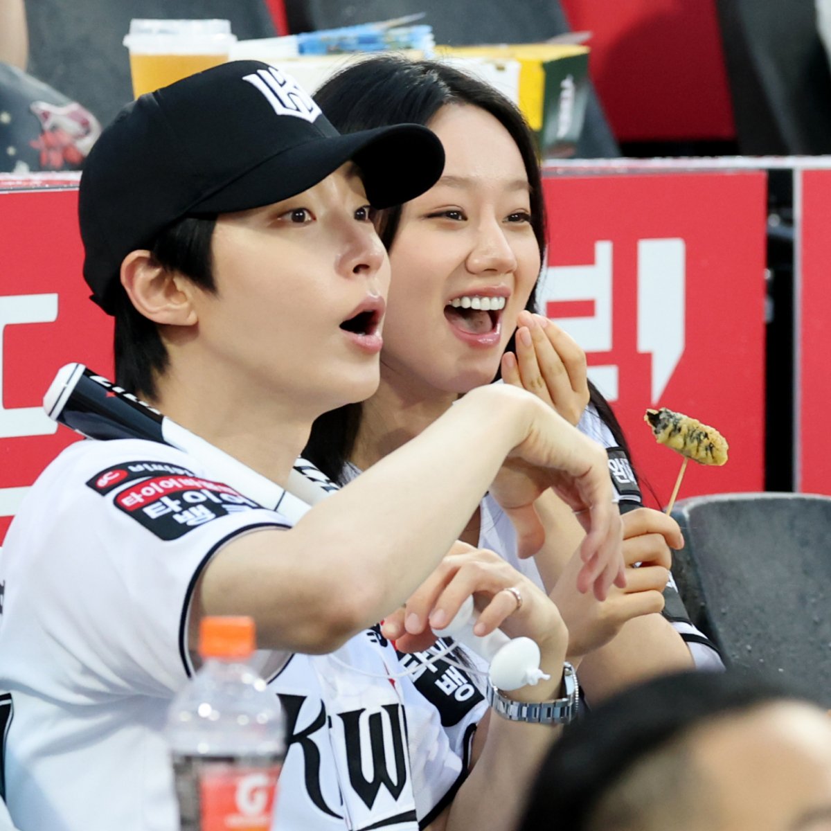 hyeri hwang in yeop baseball