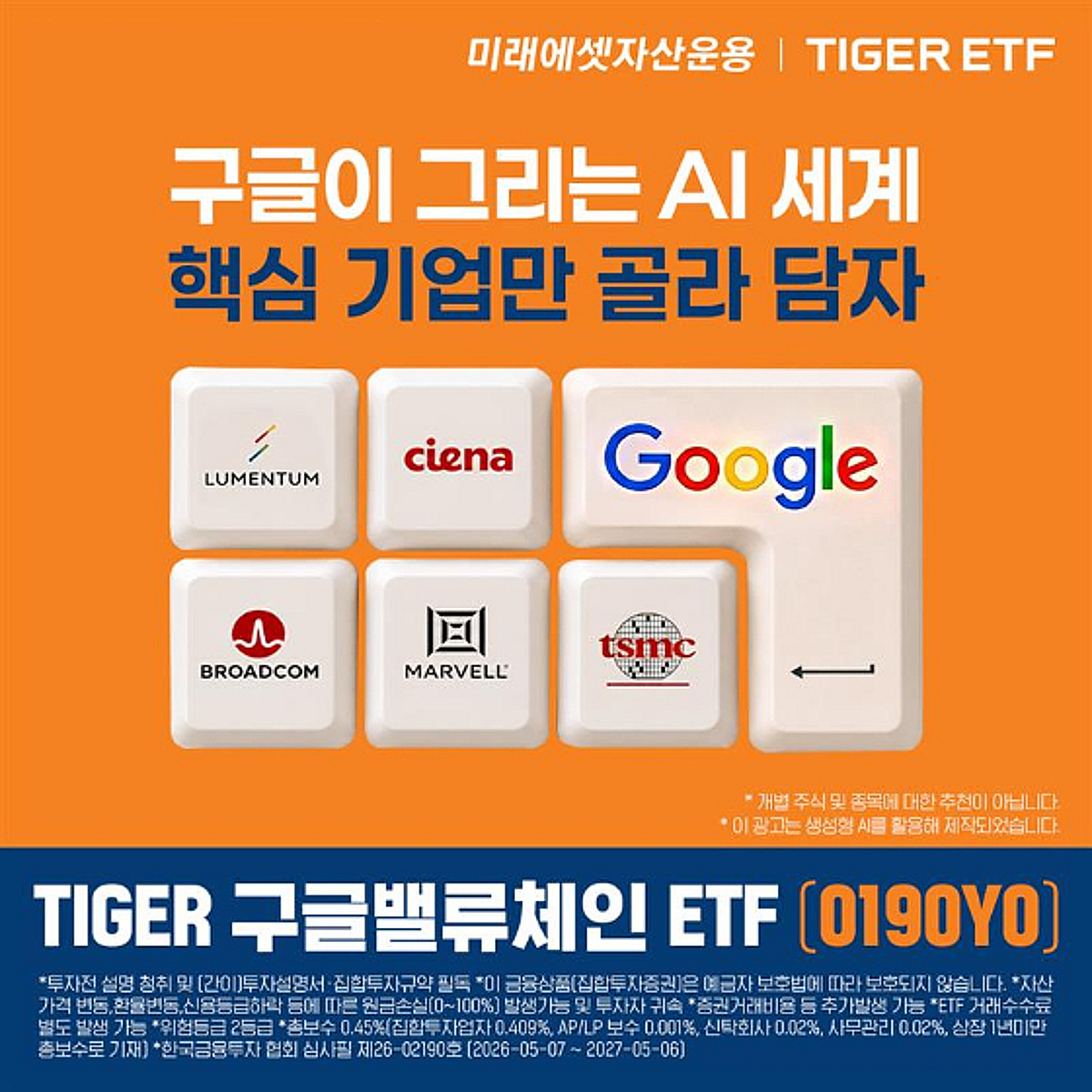 미래에셋운용, 구글부터 광통신 인프라 기업 담은 ETF 상장
