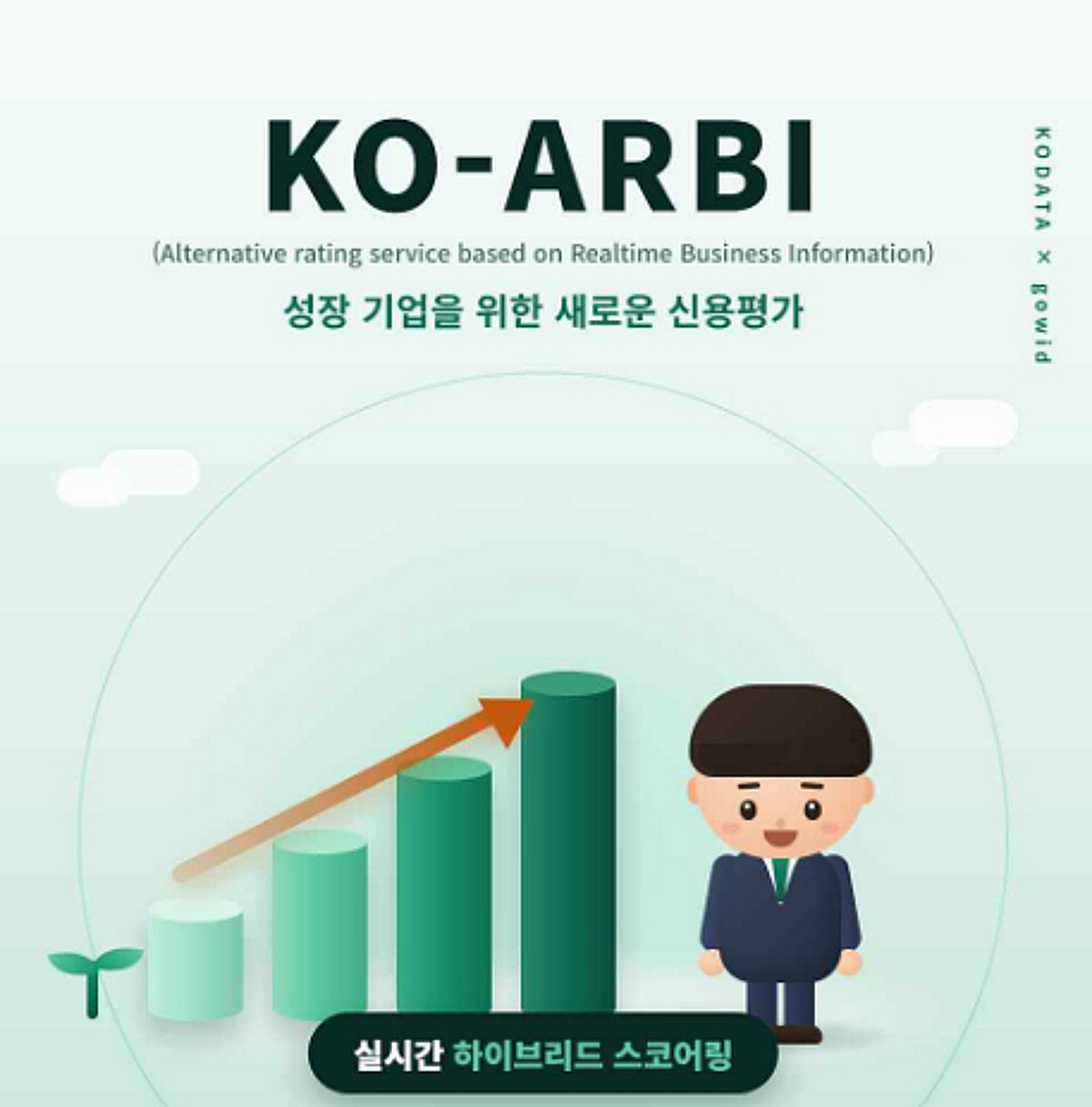 한국평가데이터-고위드, 실시간 대안신용평가 'KO-ARBI' 8월 출시 - 뉴스 썸네일 이미지