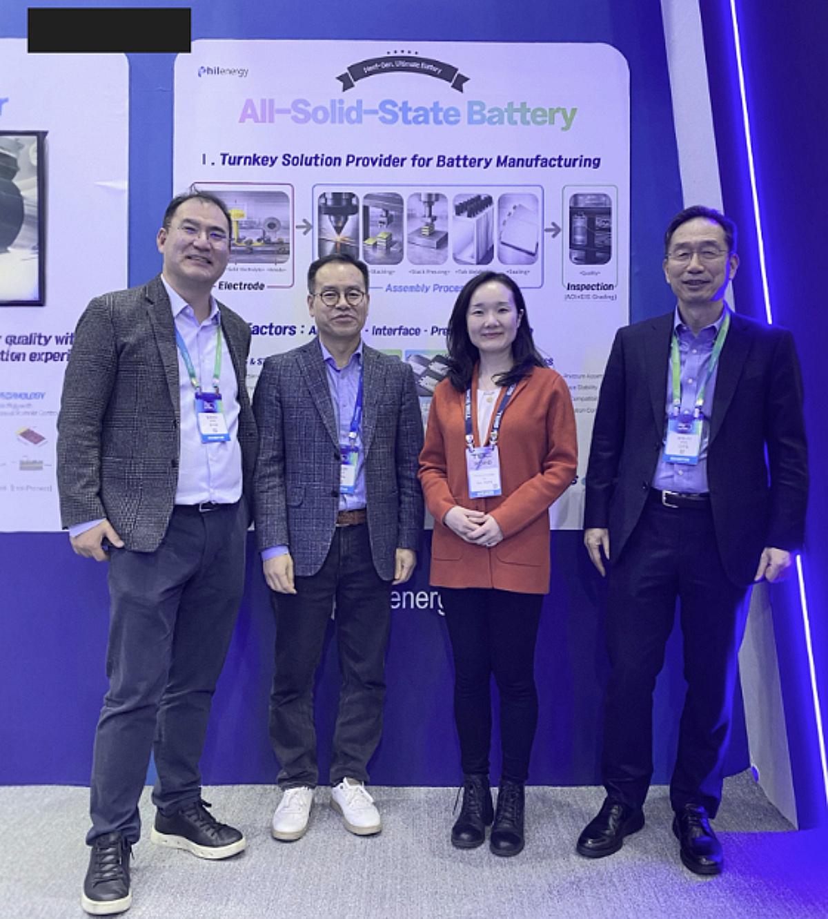 필에너지, 인터배터리서 기술력 선보여…美 팩토리얼과 협업 강화