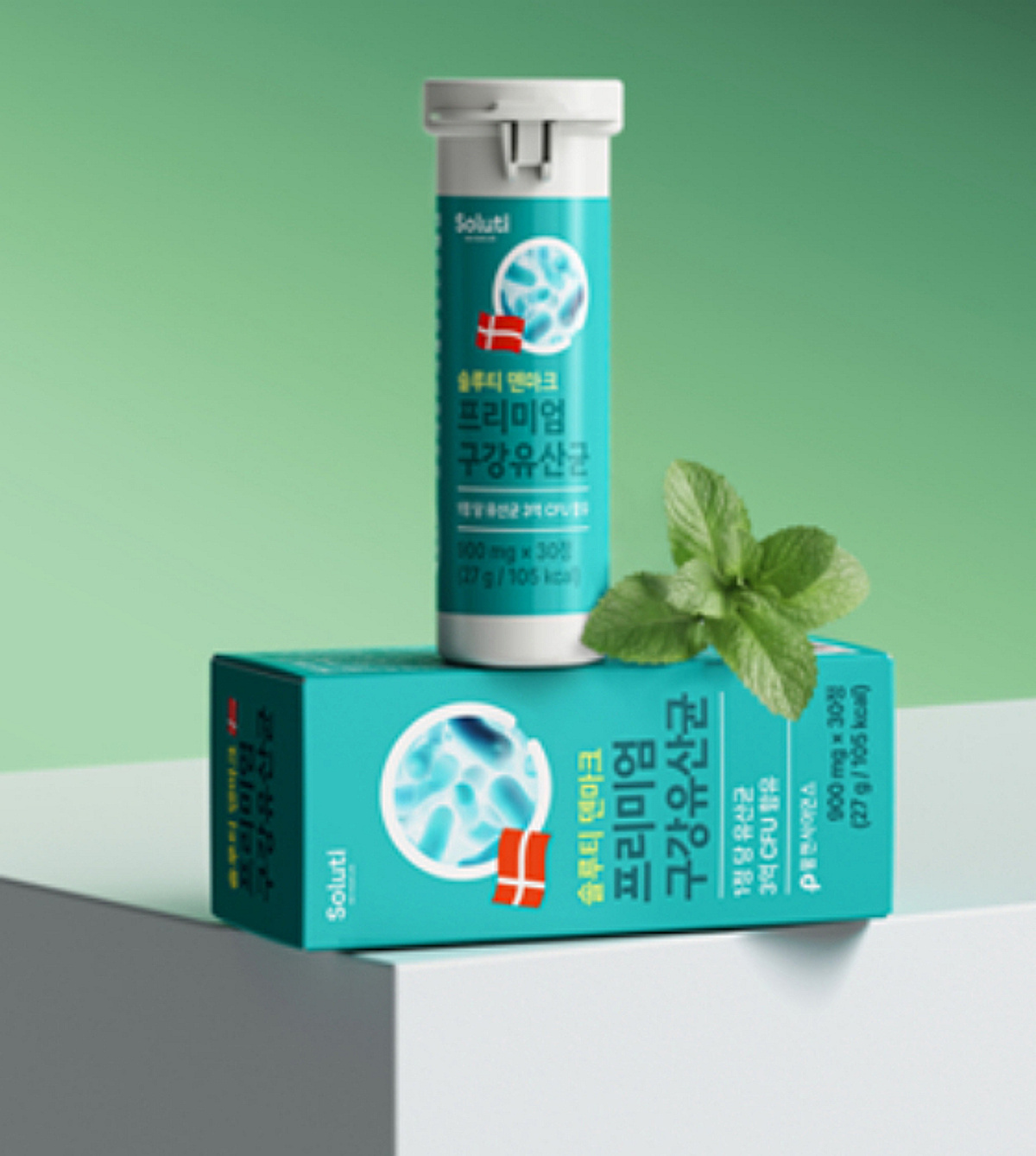 팜젠사이언스, '솔루티 덴마크 프리미엄 구강 유산균' 출시