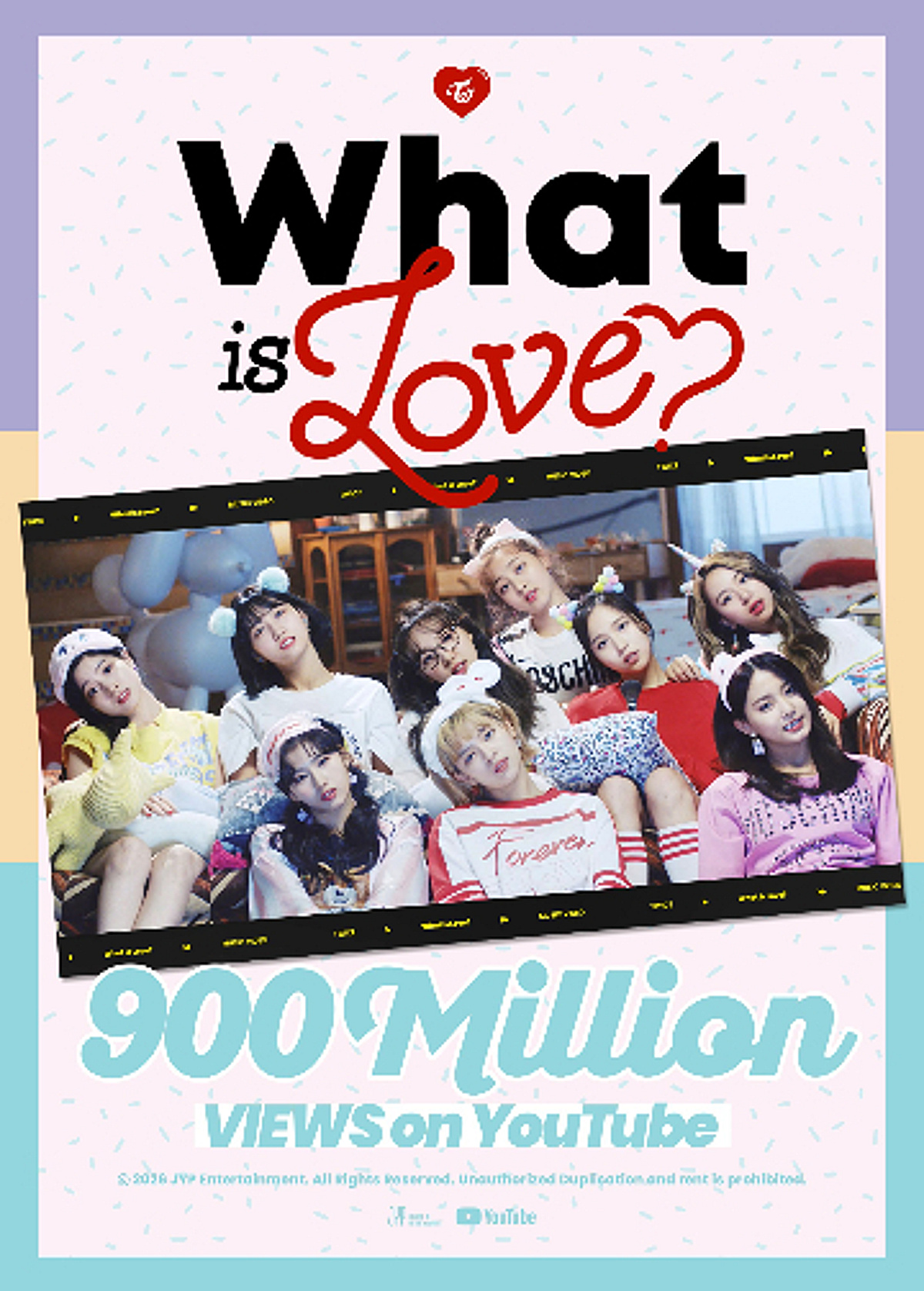 트와이스, 'What is Love?' 뮤직비디오 유튜브 조회수 9억 돌파