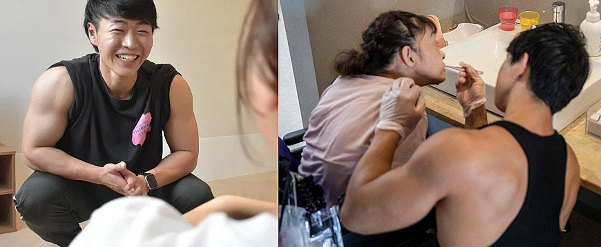 "일하다가 운동도 하세요" 수당도 준다...민소매 '근육질' 이 사람들 정... - 뉴스 썸네일 이미지