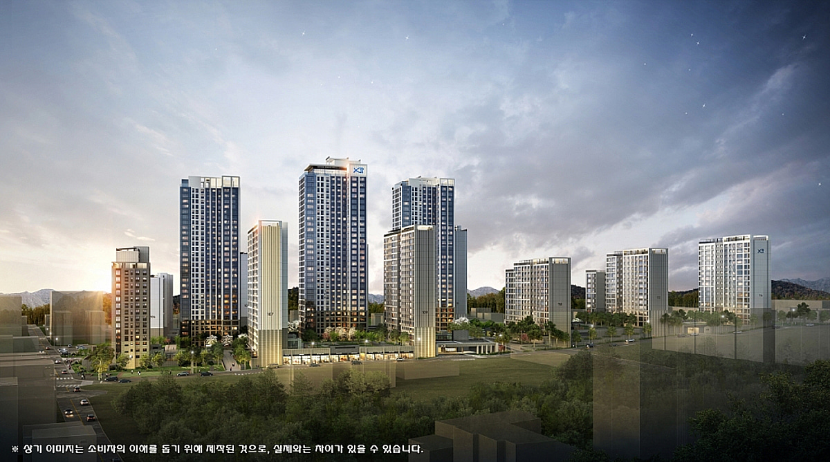 GS건설, '상무센트럴자이' 견본주택 26일 오픈 - 머니투데이