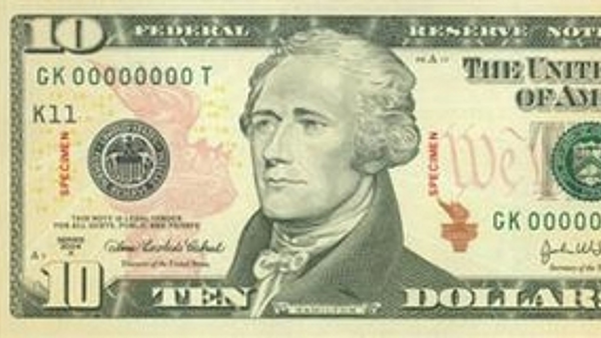 美 10달러 신권 시중 본격 유통 - 머니투데이