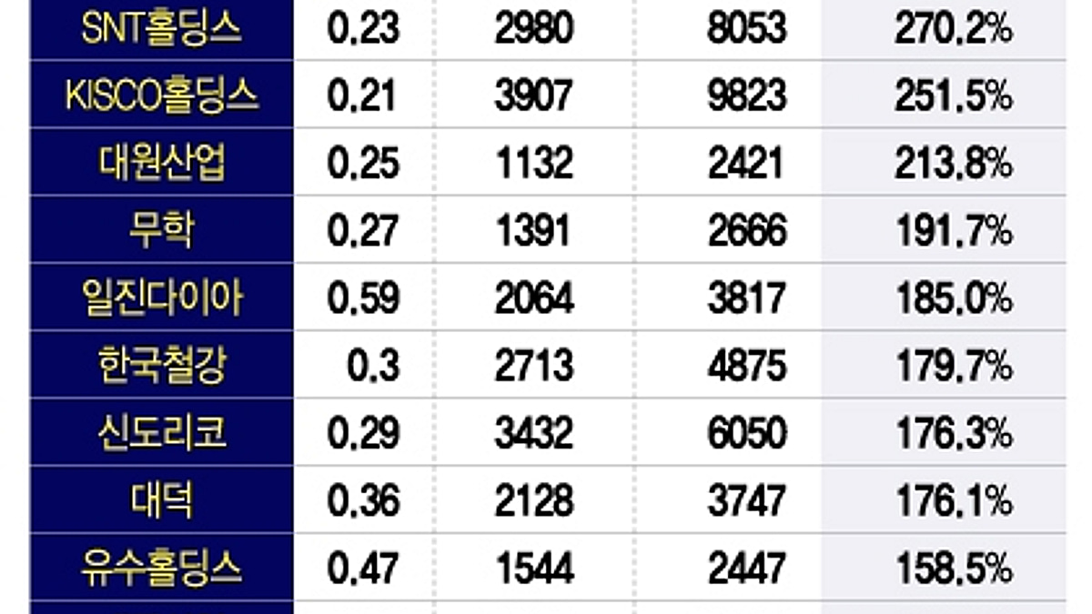보유 현금이 시가총액 21배…돈 많은 저평가 기업 찾아라 - 머니투데이