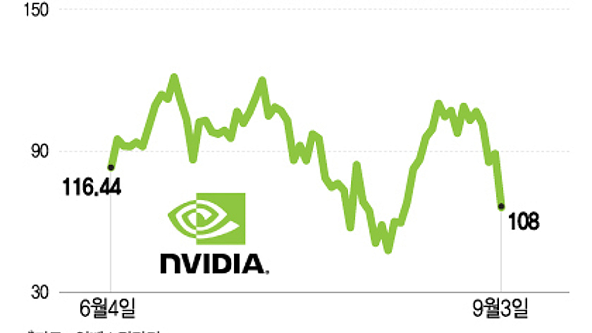 애널리스트들은 낙관하는데…엔비디아 주가 급락 2가지 이유[오미주] - 머니투데이