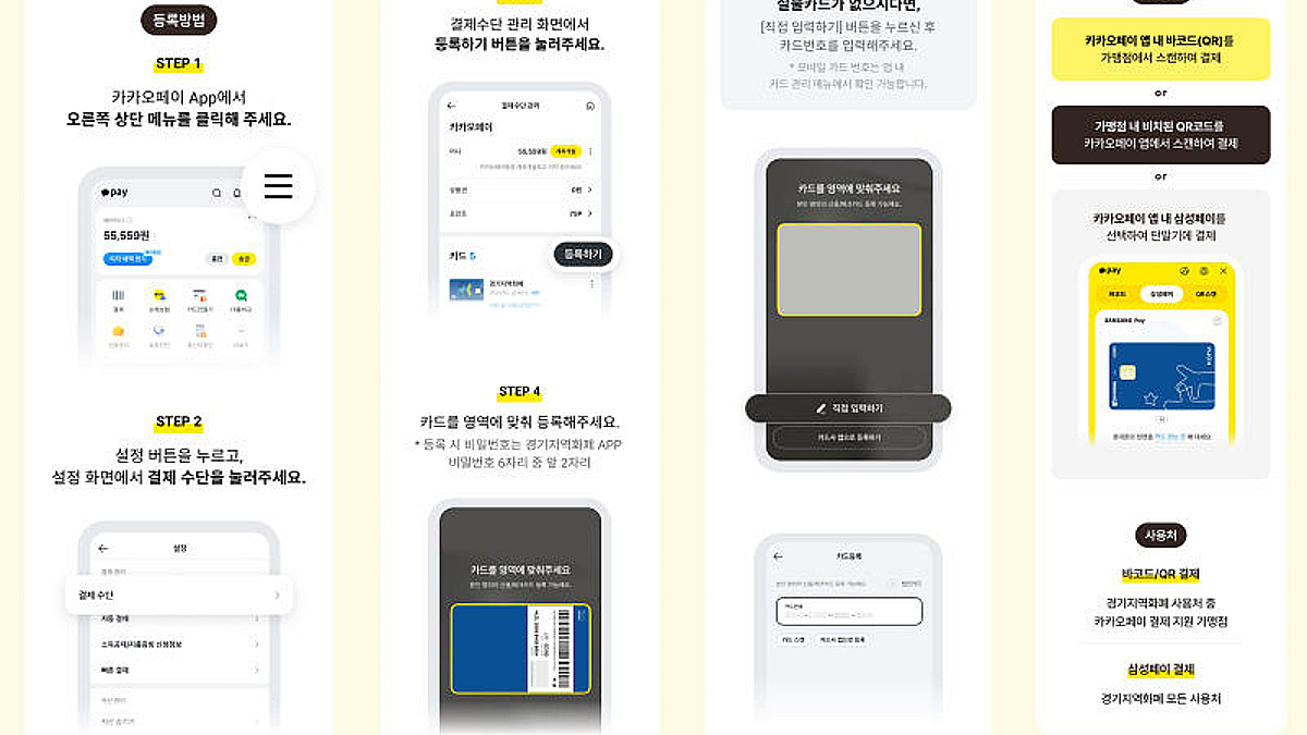 경기지역화폐 더 편해졌다…카카오페이와 연동, 아이폰도 가능해져 - 머니투데이
