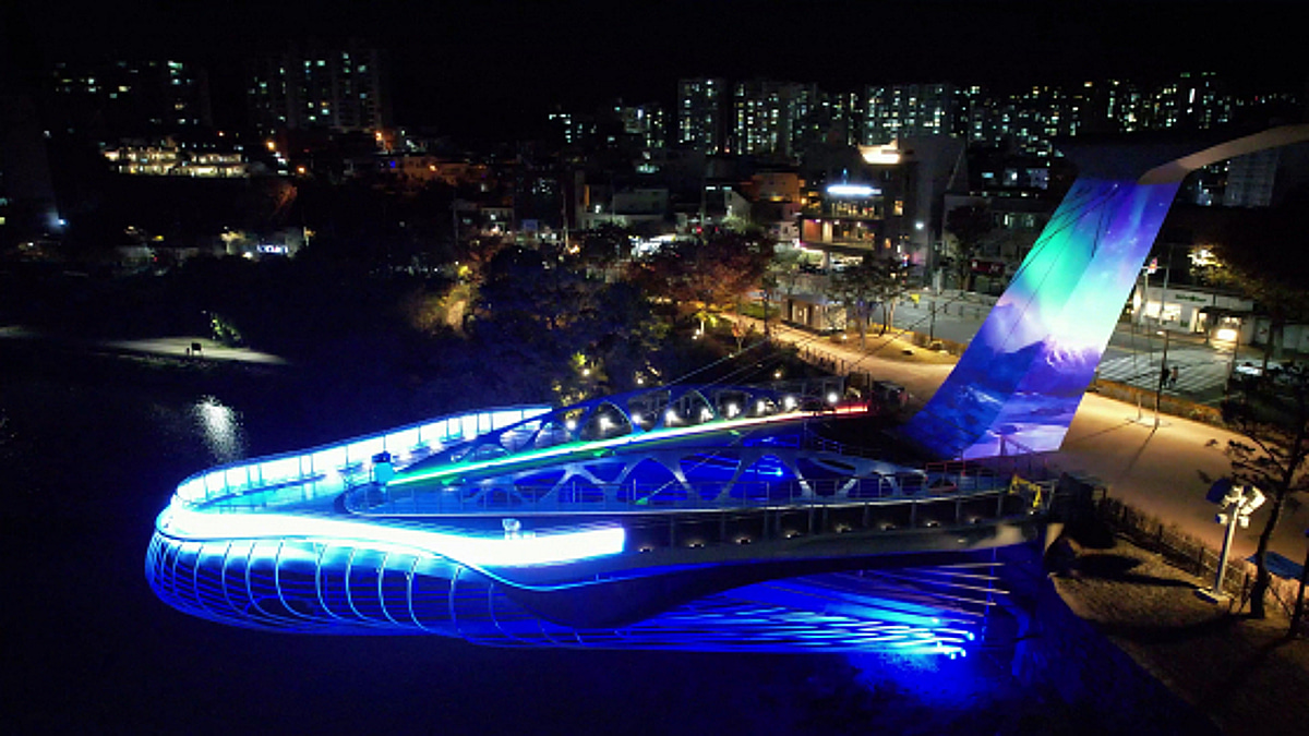 벡트, 울산 태화강 스카이워크에 AI 미디어 기술 적용 - 머니투데이