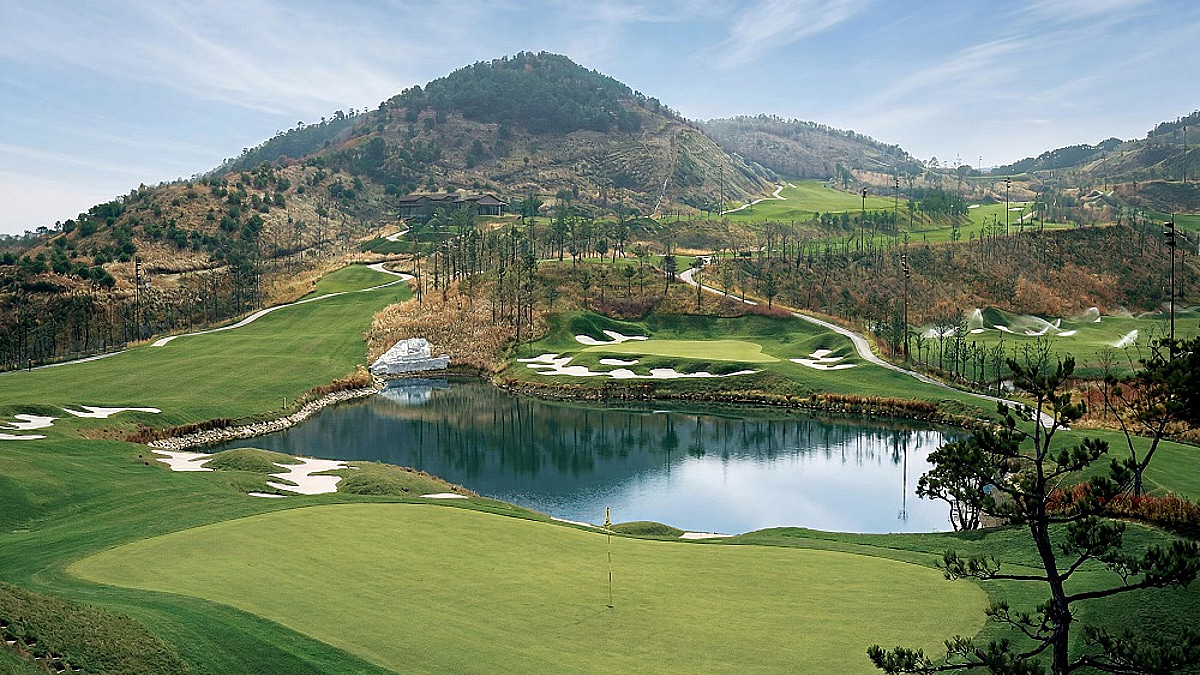 골프존카운티 브랜드 로고