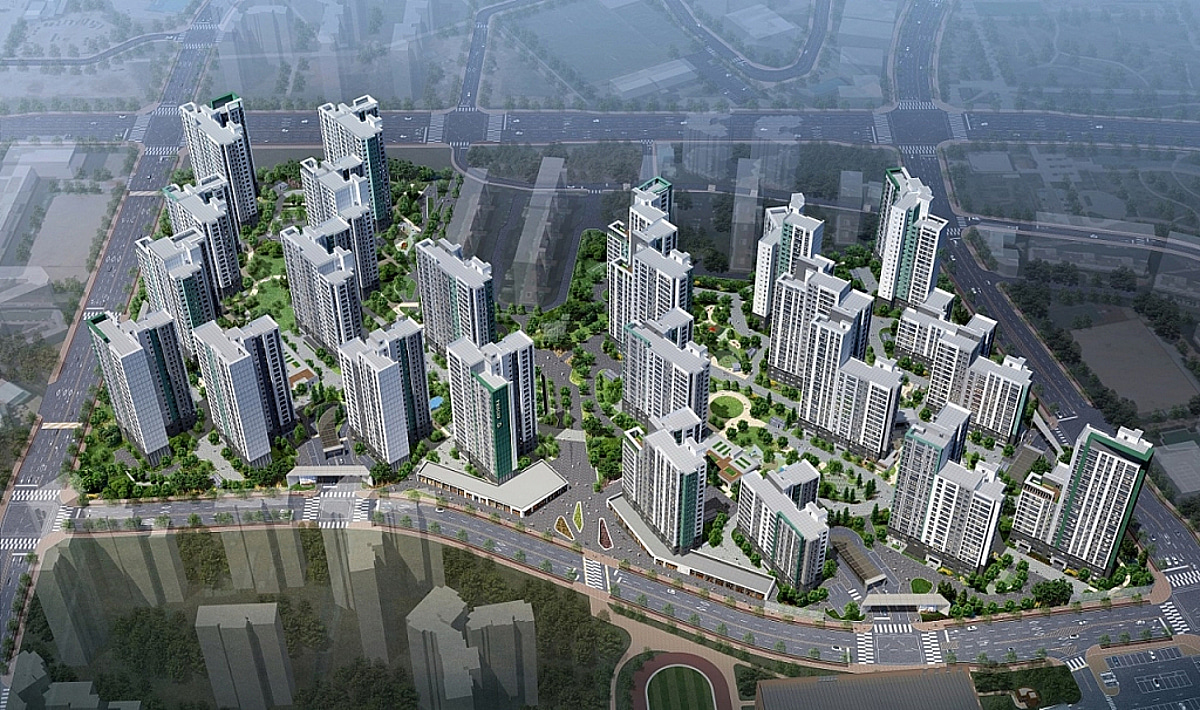 수원 영통 망포지구 '푸르지오 트레센츠·파인베르' 1566가구 분양