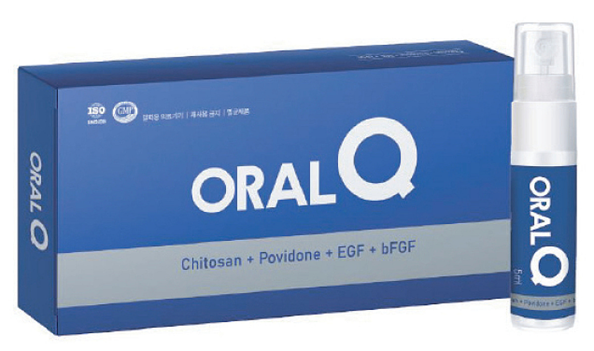텐텍, 구강 상처 보호용 점착성 창상피복제 '오랄큐(ORAL Q)' 출시 - 뉴스 썸네일 이미지