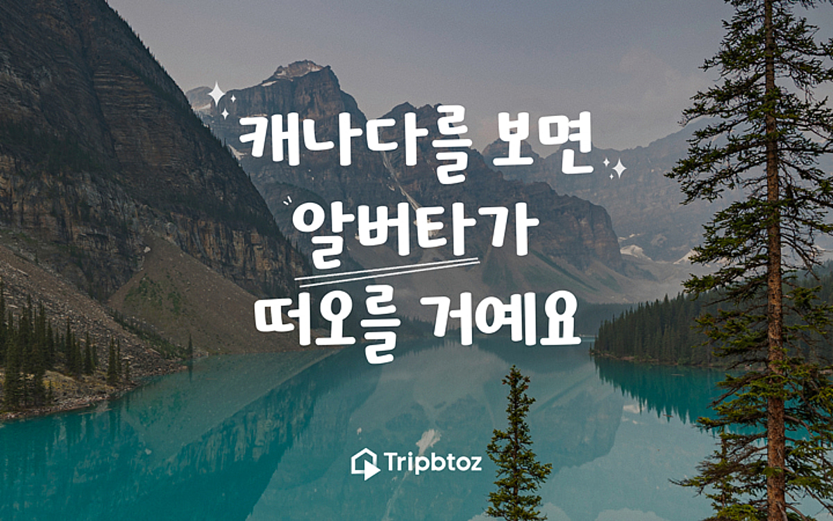 김선호·고윤정이 머문 캐나다 알버타... 트립비토즈에서 즐긴다 - 뉴스 썸네일 이미지