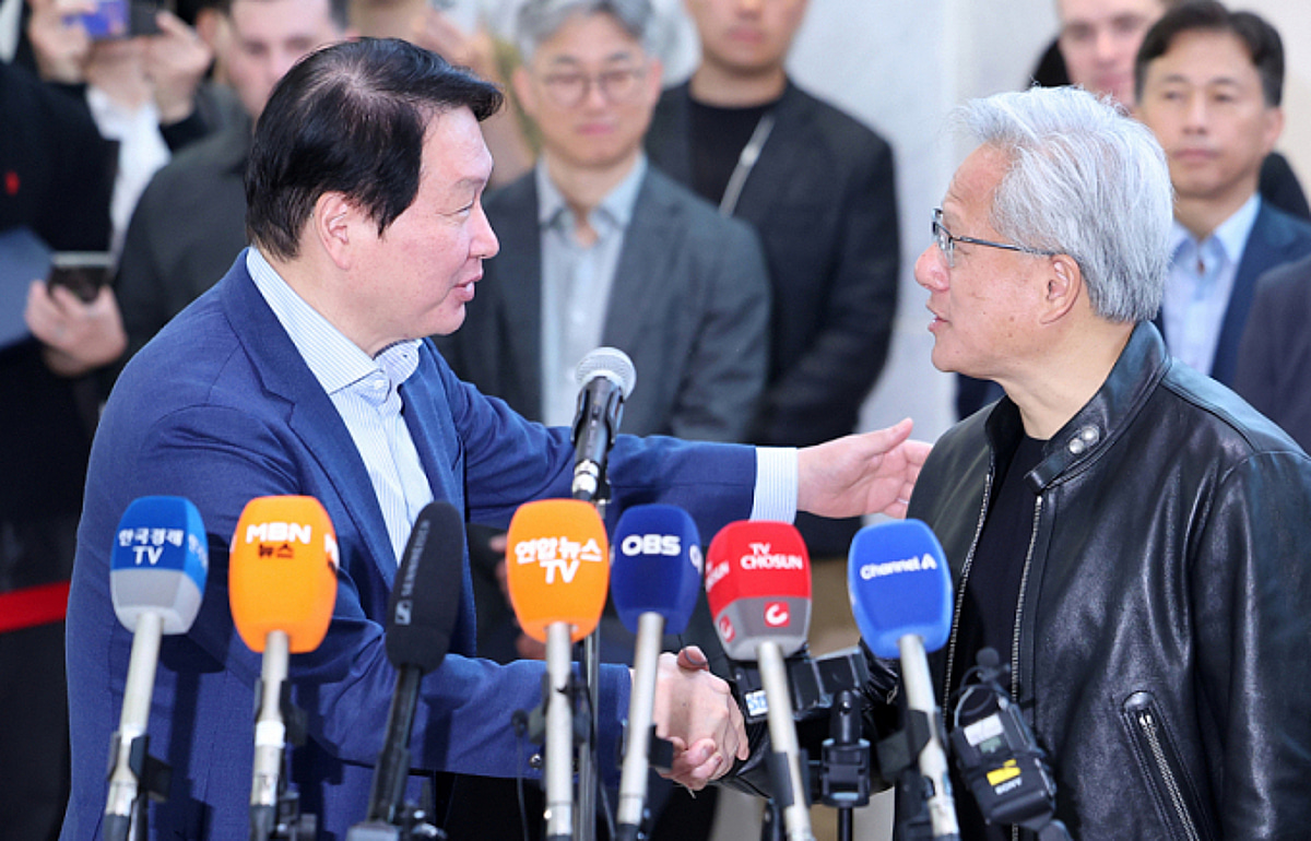 Jensen Huang and SK’s Chairman Strengthen Long-Term Partnership