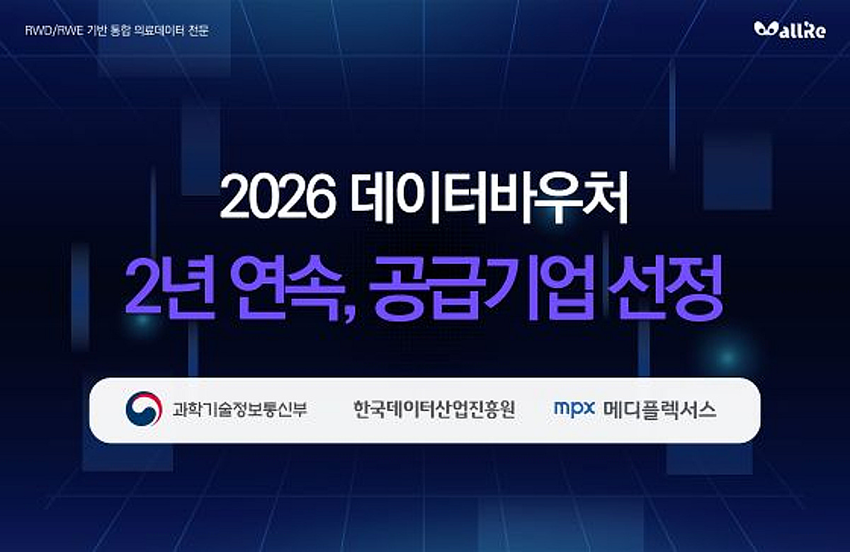 메디플렉서스, 데이터바우처 공급기업 선정...의료 데이터 활용도↑ - 뉴스 썸네일 이미지