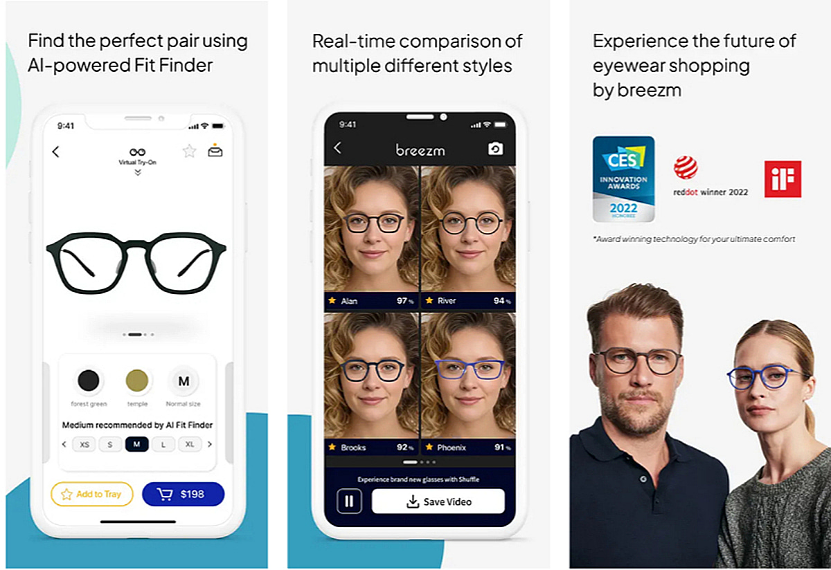韓 '3D 맞춤안경' 브리즘, 美 시장 공략 가속화...전용앱 출시 - 뉴스 썸네일 이미지