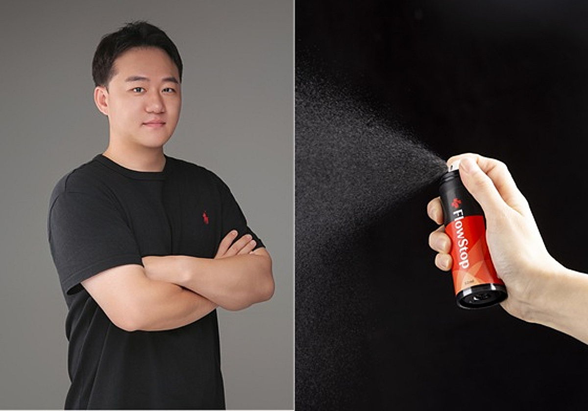 분말 지혈 한계 넘은 스프레이형 '플로스탑'.. 이노파마, 행안부 인증 - 뉴스 썸네일 이미지