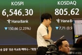 美 반도체주도 흔들…코스피, 연이틀 하락에 6400대로