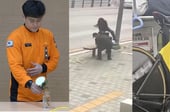 [더영상] ①빨대 뺀 소방관 ②대구 난동녀 ③지하철 짐칸에 사람이