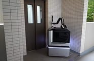 K스타트업 개발 배송로봇, 일본서 '아파트 내 택배' 실증 시작