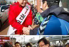 격전지 곳곳 판세 '안개속'…영등포을, 권영세vs신경민 0.4%p 차