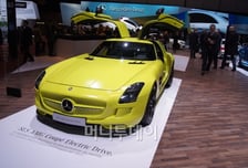 [2013제네바모터쇼]벤츠 SLS AMG 일렉트릭 '가장 빠른 전기차'