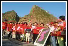 김을동 등 새누리당 중앙여성委, 독도 방문