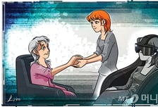 단 한마디를 전하고 싶어서 그녀를 만나러 왔다