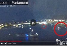 헝가리 사고영상 보니…대형선박 방향틀다 한국인 유람선 덮쳐