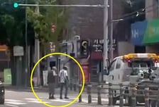 배달기사는 내리고, 차량들은 모두 멈췄다..."훈훈" 칭찬 쏟아진 이 장면[오따뉴]