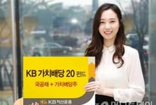 KB운용, 주식비중 20%로 낮춘 KB가치배당20펀드 출시