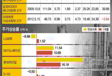정유·화학株 오르는데 돈없다구…ETF로 우회투자